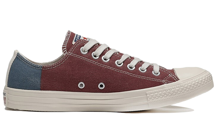 Кеды Converse Chuck Taylor All Star (красный / бежевыйбелый) — фото 2