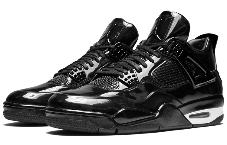 Мужские кроссовки Jordan Air Jordan 4 Retro 11Lab4 Black (черные) — фото 3