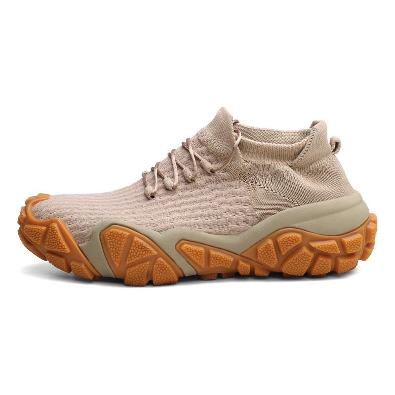 MODE FULL Cushioning Slip Resistant Abrasion Resistant Support Impact Resistant Low top Hiking Shoes Men’s