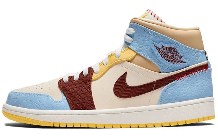 Maison Chateau Rouge X Jordan 1 Mid SE Fearless