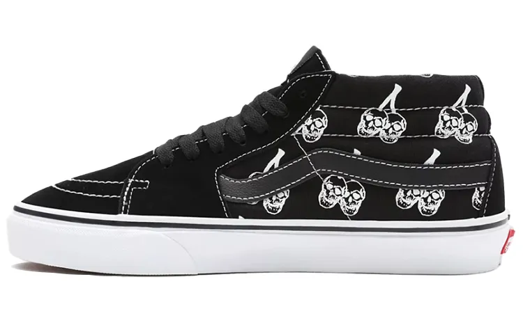 Vans SK8 MID NEW VARSITY Black