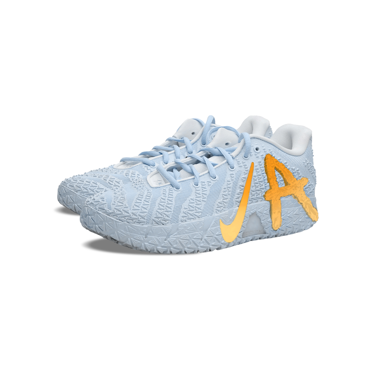 Nike Ja Morant 3 BNK Gold Blue Era, Court Elf Cushioning Low top Basketball Shoes Unisex