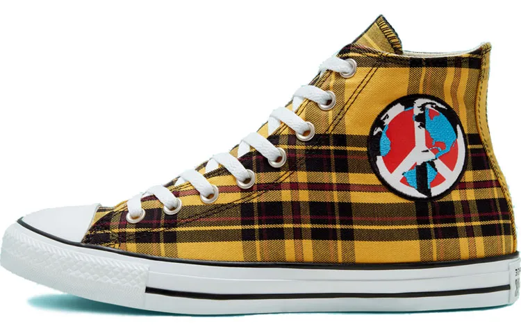 Chuck Taylor All Star Converse High 'Plaid Pack - World Peace'