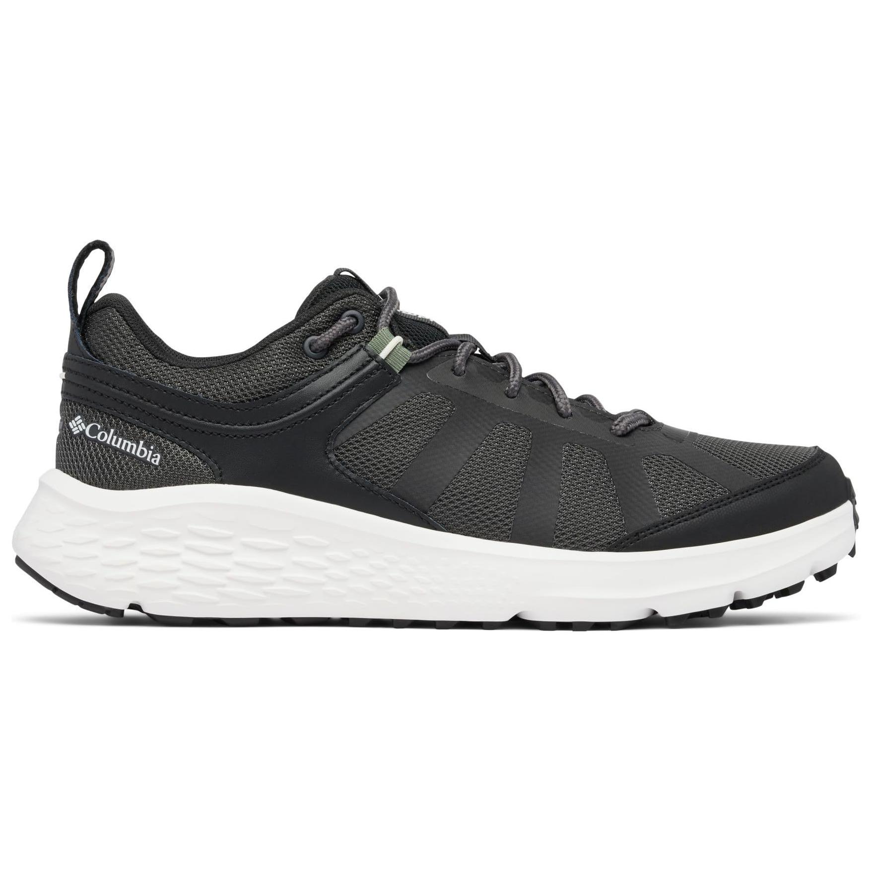 Columbia Round Tip Cushioning Slip Resistant Cushioning Slip Resistant Low top Hiking Shoes Men’s Black White