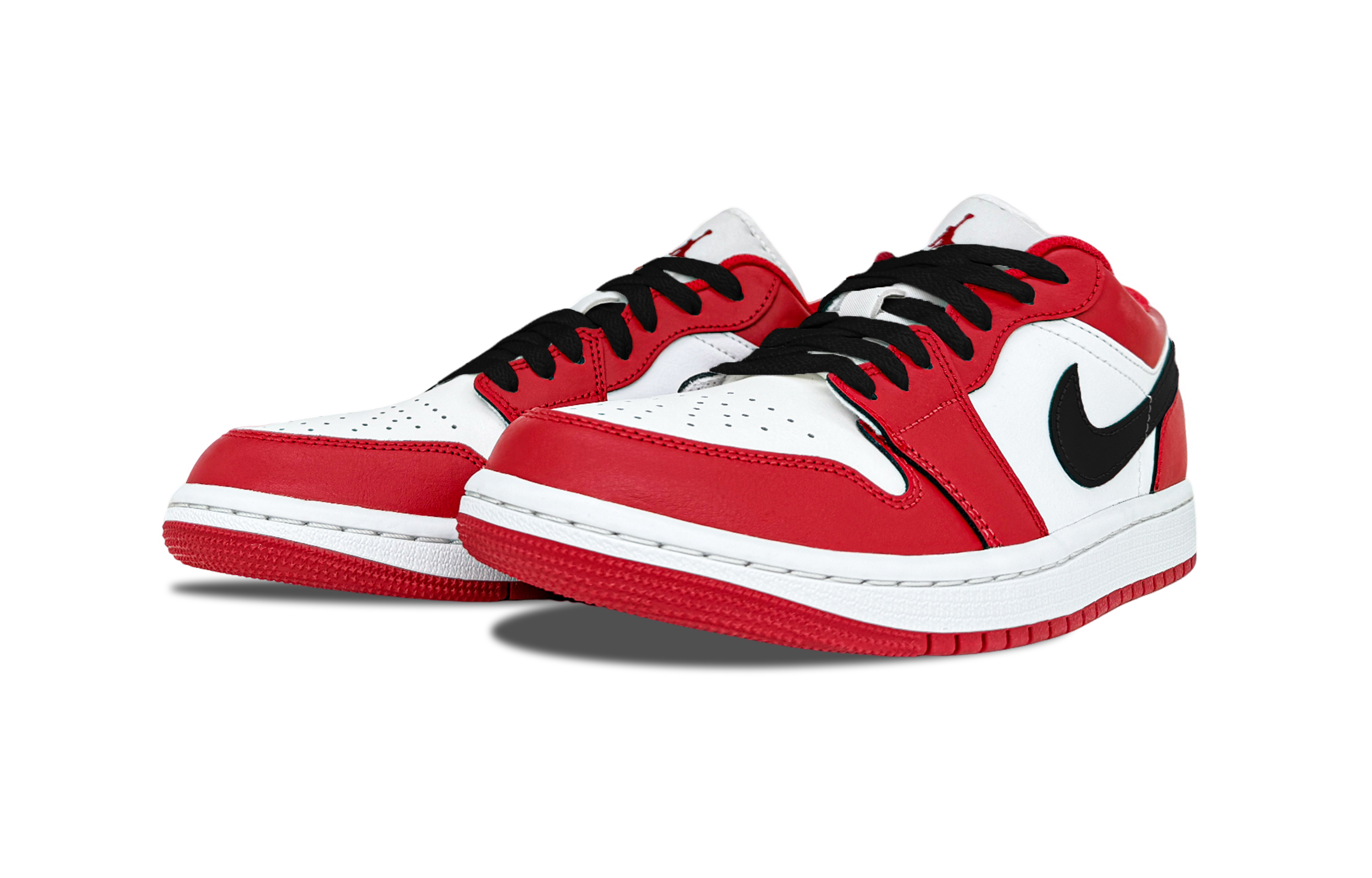 Jordan Air Jordan 1 Yidong Red Abrasion Resistant Abrasion Resistant Low top Vintage Basketball Shoes Unisex Red Black