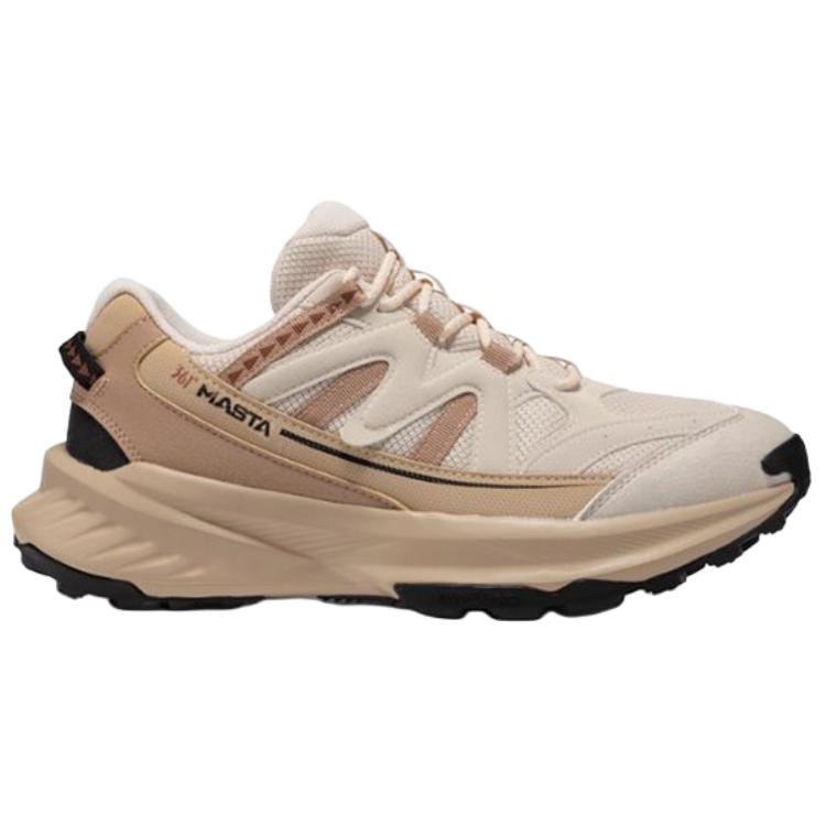 361° Slip Resistant Abrasion Resistant Grip Low top Hiking Shoes Men’s Oat Milk Obsidian Black