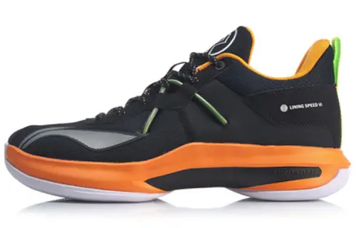 Li Ning Speed 6 Cushioning Slip Resistant Cushioning Slip Resistant Low top Basketball Shoes Men's Black