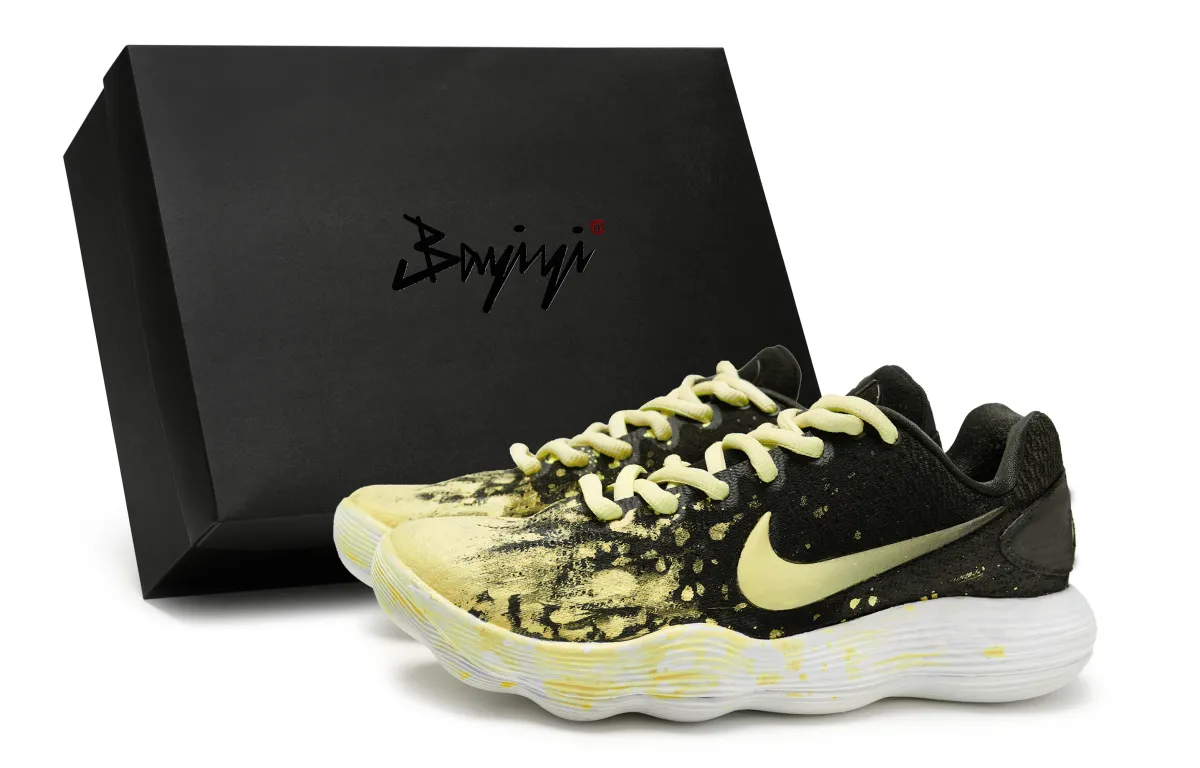 Nike Hyperdunk 2017 811 Manufacturing, Flame Devouring Shadow Yellow Abrasion Resistant Abrasion Resistant Low top
