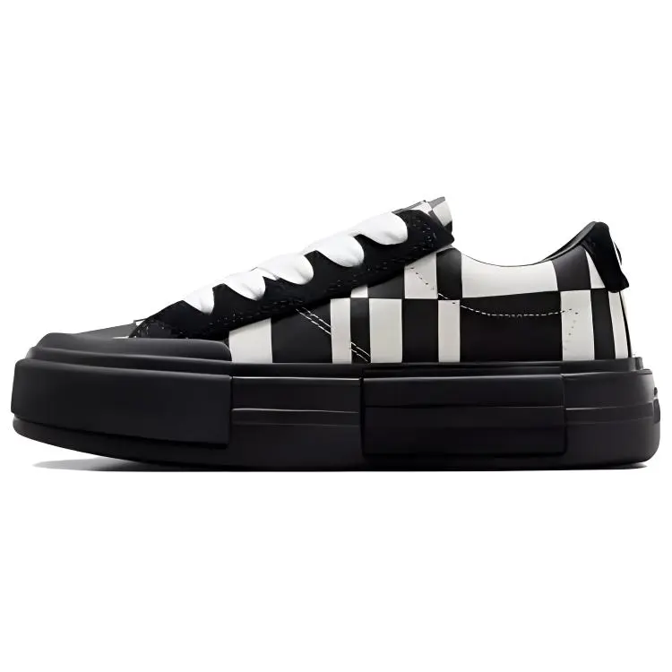 Converse Chuck Taylor All Star Cruise Low Distorted Checkered Distorted Checkered Black Egret