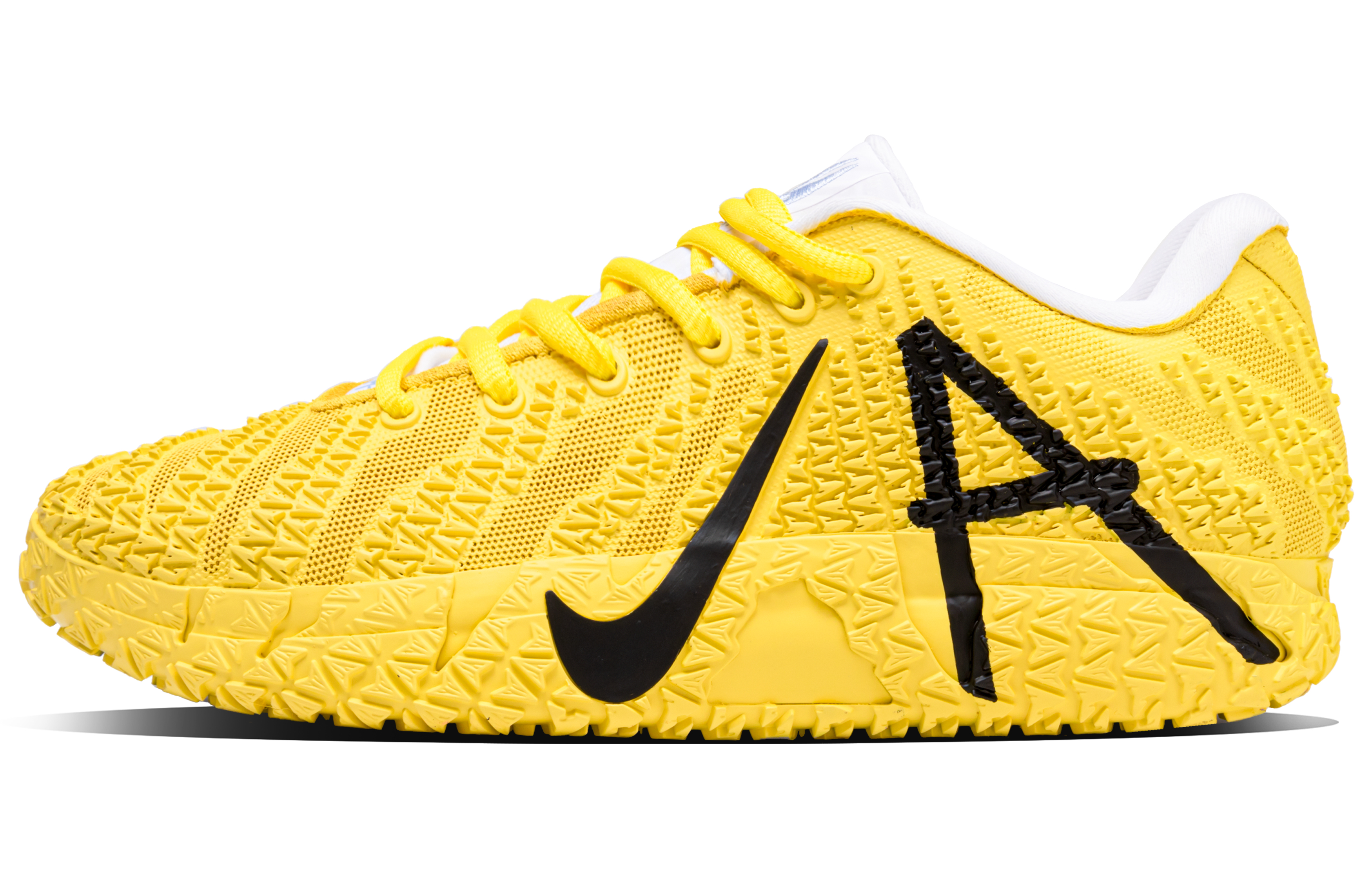 Nike Ja Morant 3 Bumblebee Abrasion Resistant Low top Basketball Shoes Unisex Yellow Black