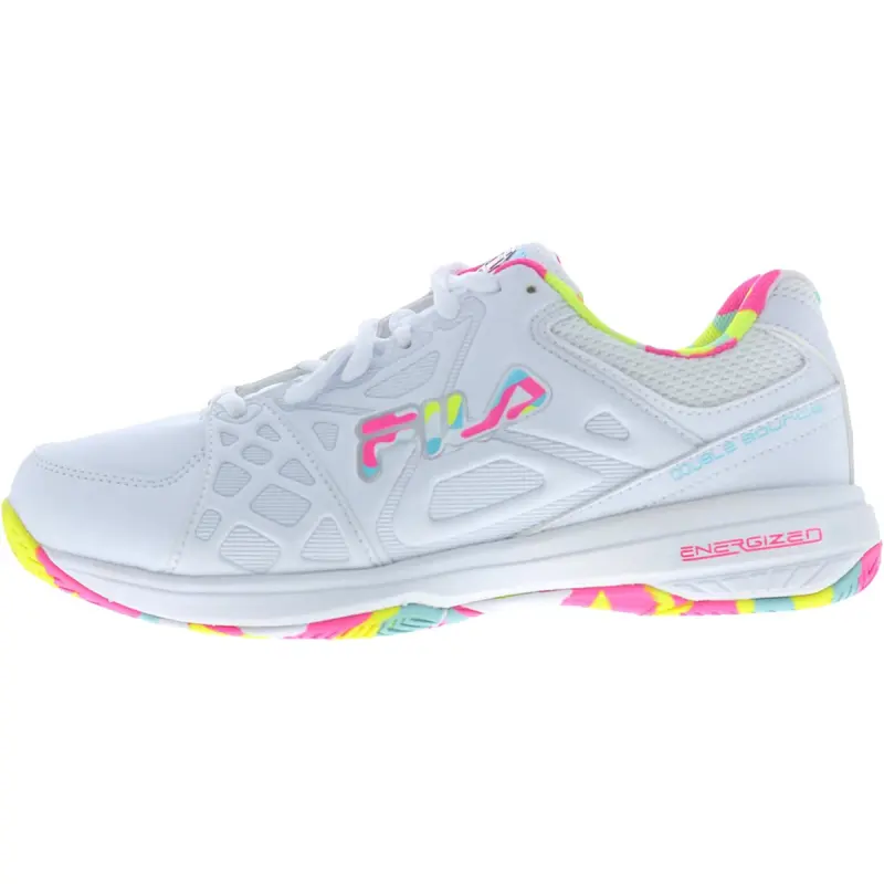 FILA Double Bounce 3 White White Multi Women's
