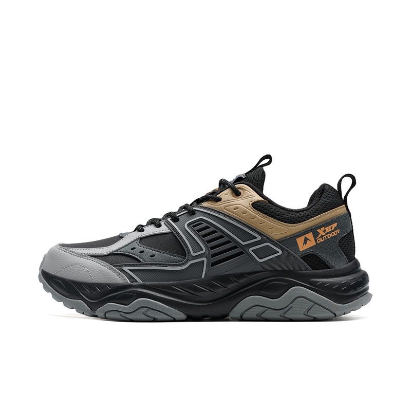 XTEP Outdoor Mountaineering Abrasion Resistant Slip Resistant Abrasion Resistant Slip Resistant Low top Hiking Shoes