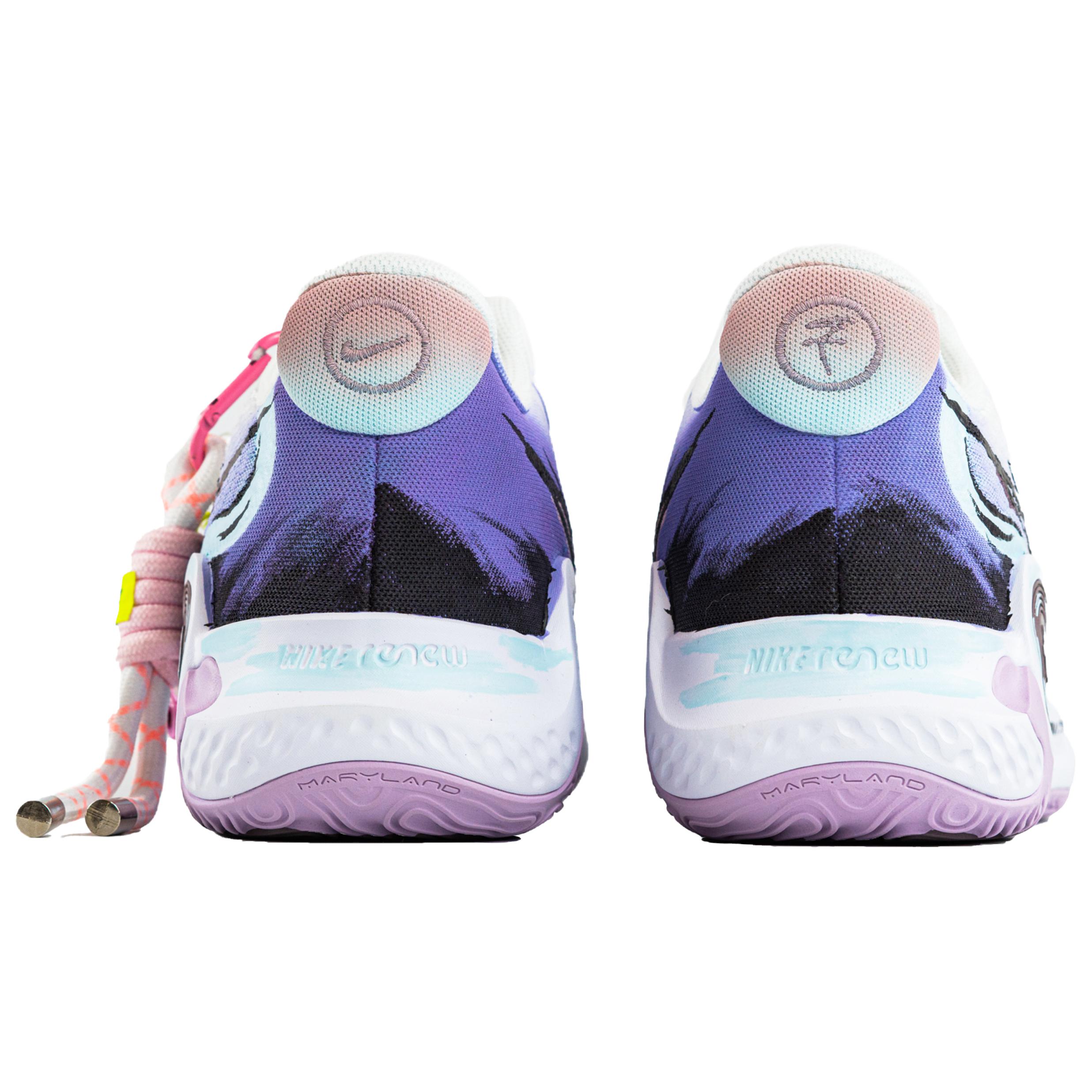 Nike KD Trey 5 IX Slip Resistant Mid top Vintage Basketball Shoes Men’s Purple