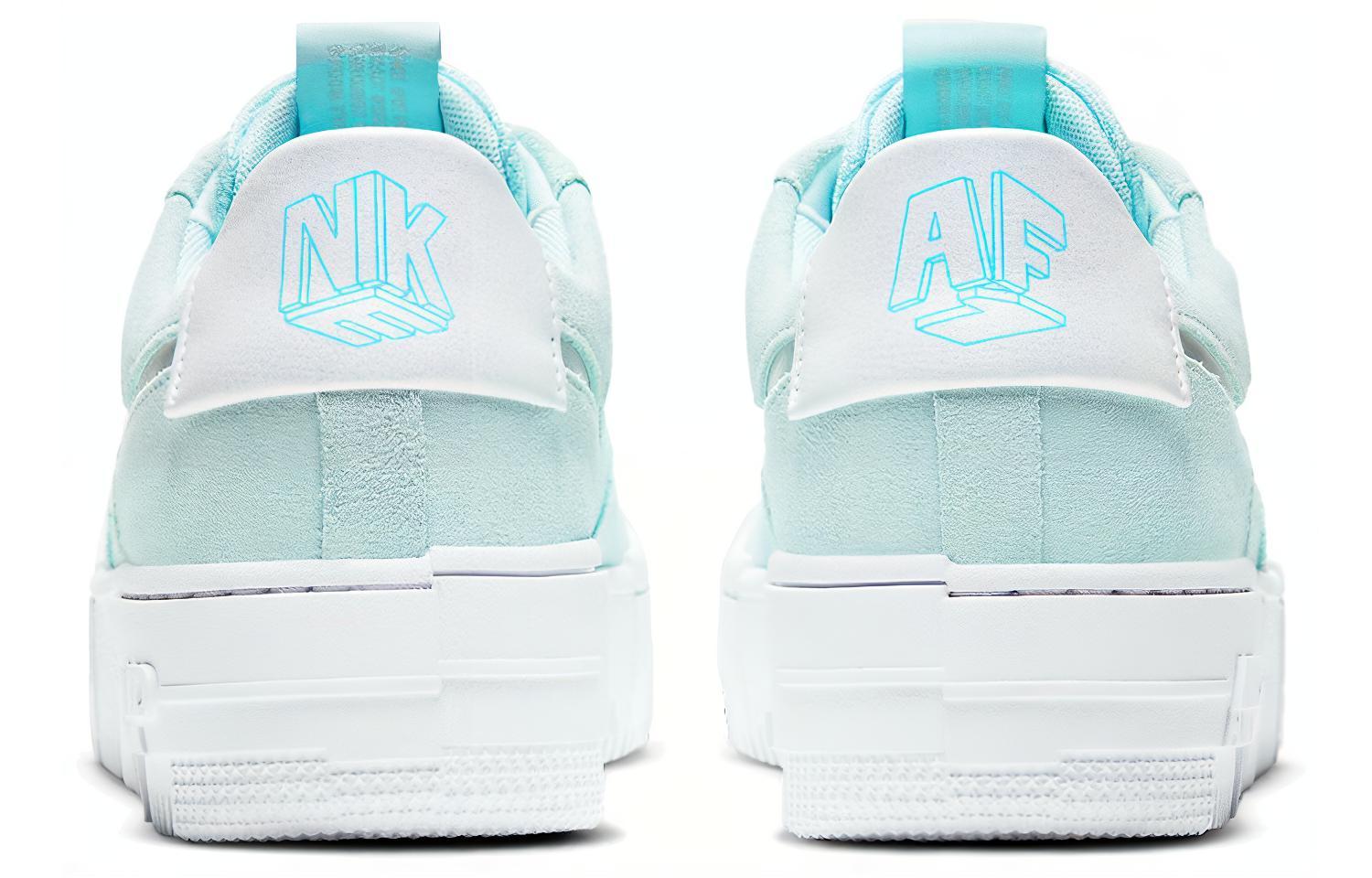 Женские кроссовки Nike Air Force 1 Pixel Mint Green (зеленый / белый) — Зелёный / белый — фото 5