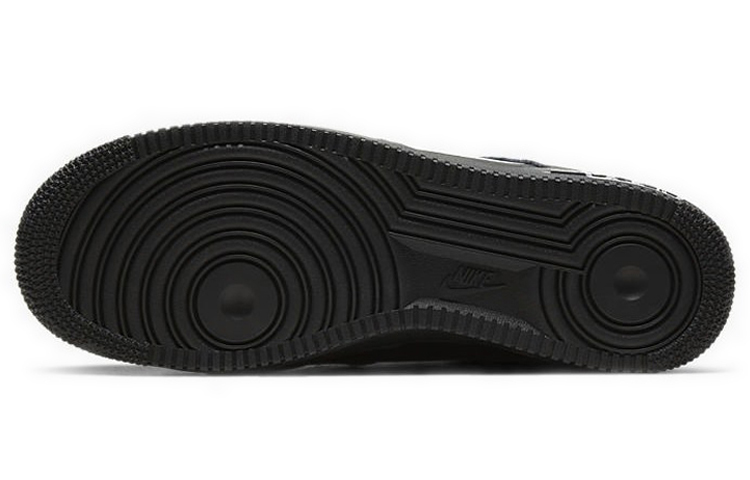 Мужские кеды Nike Air Force 1 "Sketch Pack" (черно-белые) — Чёрныйбелый — фото 5