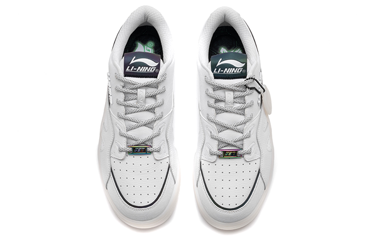 Li Ning 937 Deluxe Low Mist Trend In The Mist City Low top Cushioning Slip Resistant Abrasion Resistant Lightweight