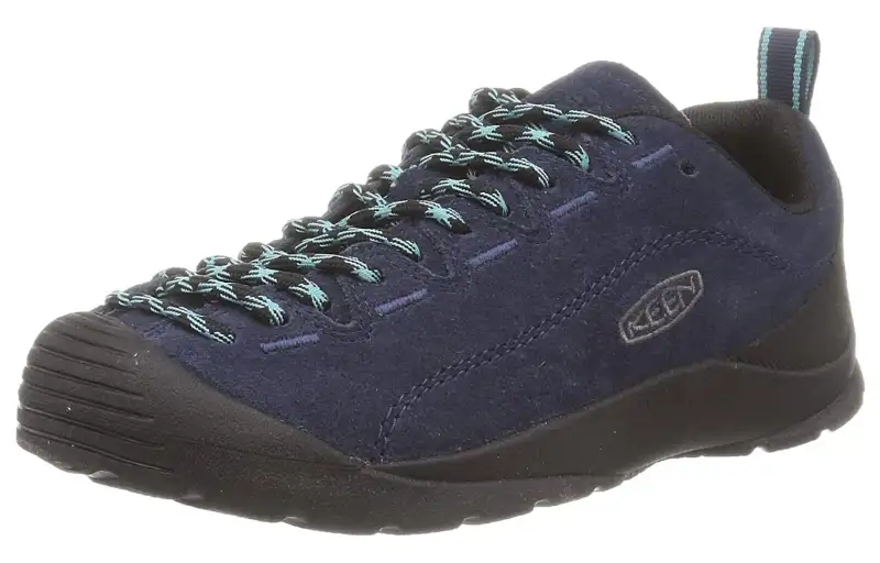 Keen Jasper Cushioning Slip Resistant Abrasion Resistant Low top Hiking Shoes Women's Navy Blue