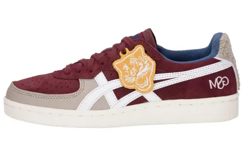Onitsuka Tiger GSM Comfortable Balance Lightweight Low top Skateboard Shoes Unisex Red White