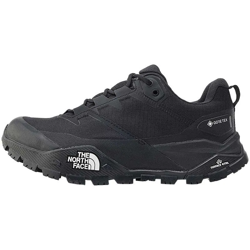 THE NORTH FACE Offtrail Hike Abrasion Resistant Waterproof And Breathable Low top Hiking Shoes Women's Cosmic Black