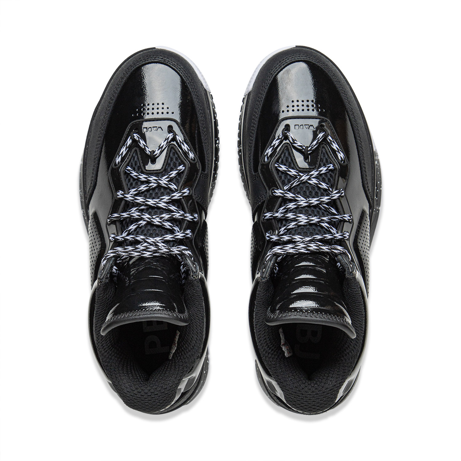 Li Ning WOW 1 Basketball Shoes Men’s High Top Black