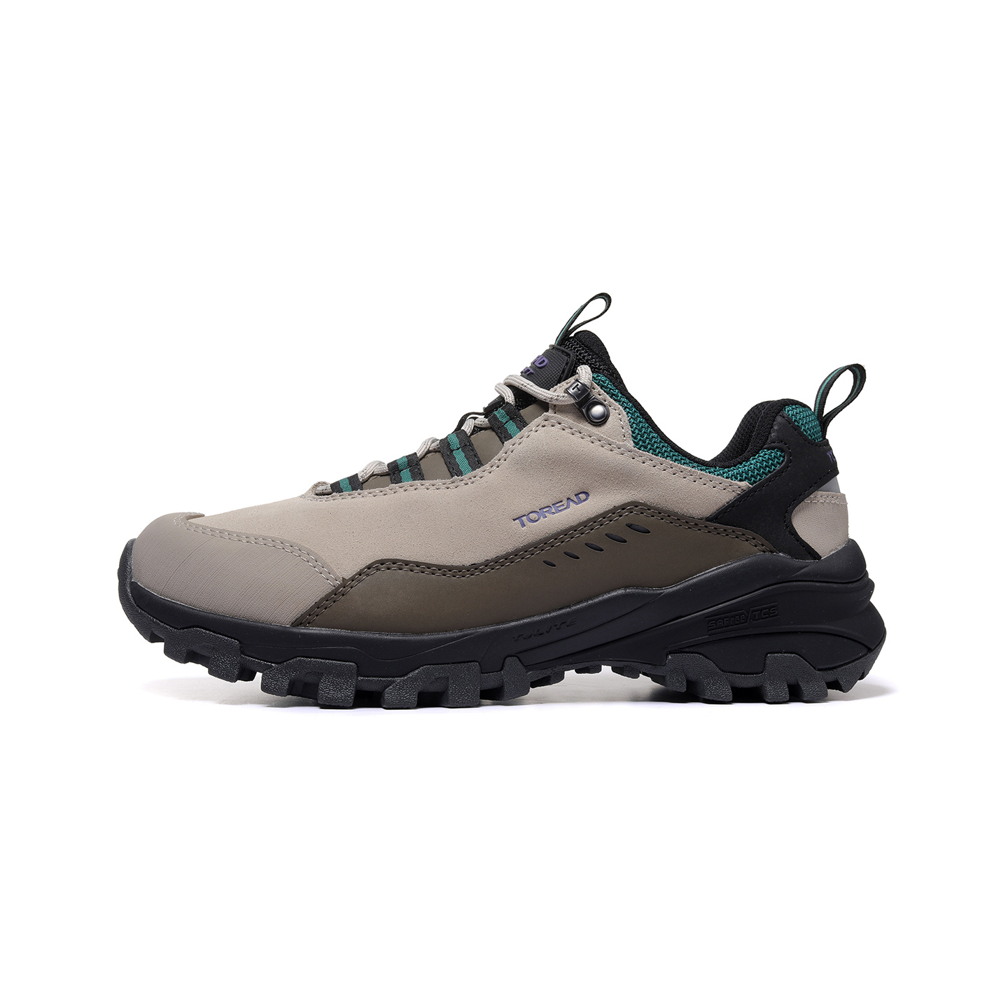 TOREAD Slip Resistant Abrasion Resistant Low top Hiking Shoes Women’s Brown Black