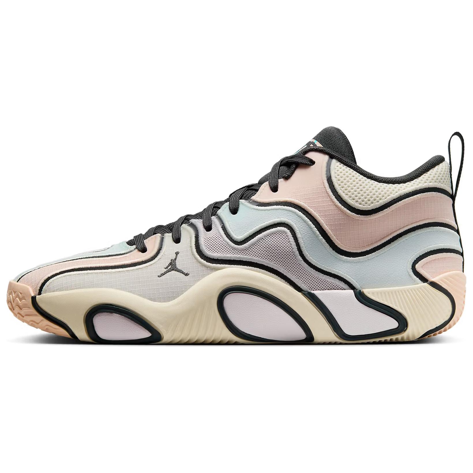 Jordan Tatum 3 Slip Resistant Abrasion Resistant Slip Resistant Abrasion Resistant Low top Basketball Shoes Unisex