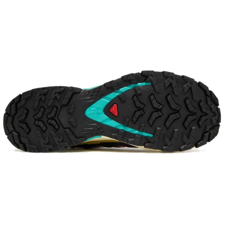 SALOMON XA Pro 3D V9 Hiking Shoes Women’s Beige Black Purple