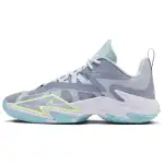 Jordan One Take 3 Slip Resistant Abrasion Resistant Low top Basketball Shoes Men's Blue Purple