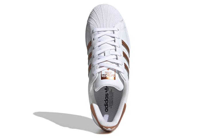 Женские кроссовки adidas originals SUPERSTAR (белыйзолотой) — фото 5