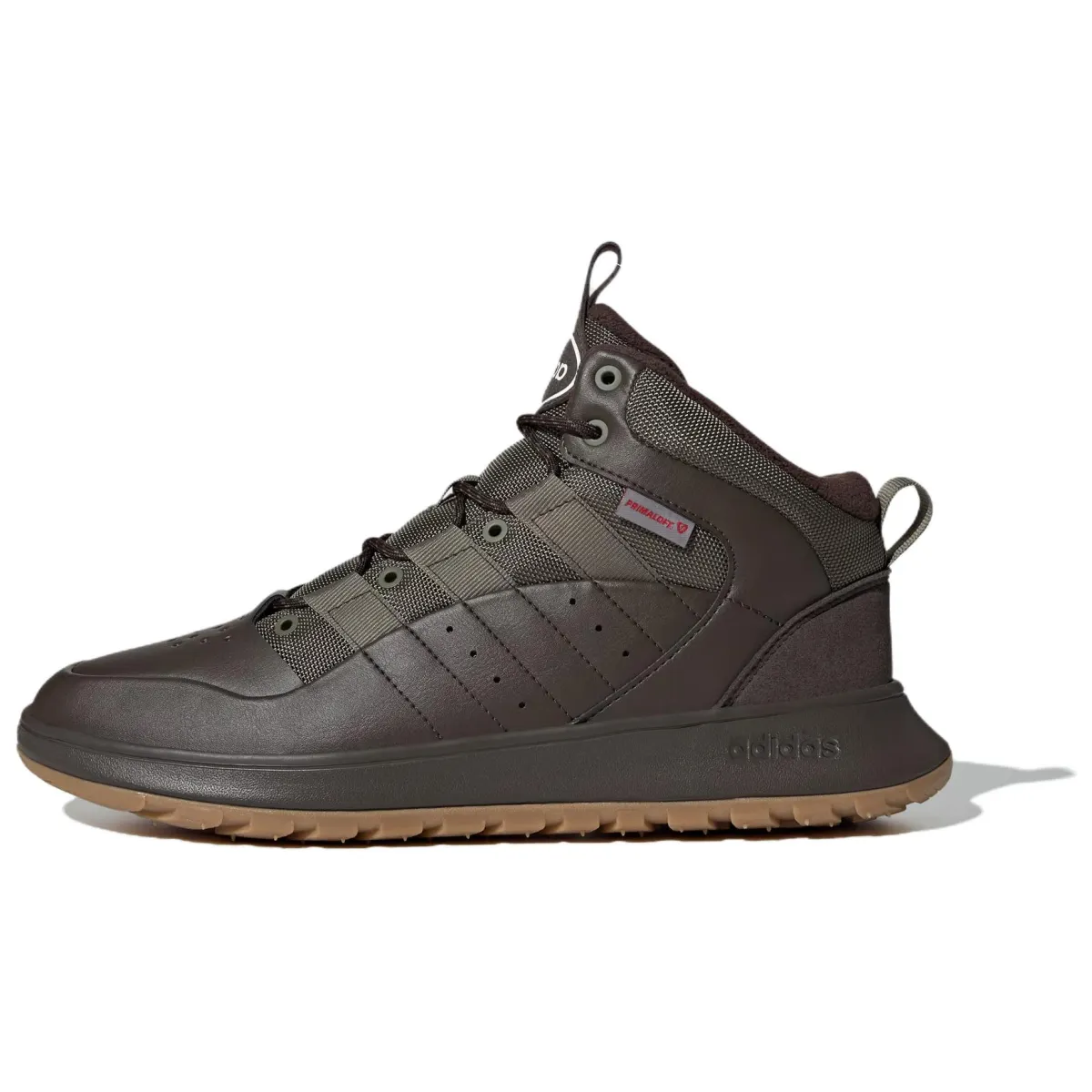 Adidas Slip Resistant, Abrasion Resistant, Thermal Mid top Vintage Basketball Shoes Unisex Brown Green