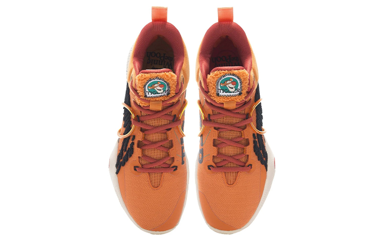 Disney x Li Ning Speed 8 Premium Tigger Slip Resistant Abrasion Resistant Low top Basketball Shoes Men’s Jams Orange