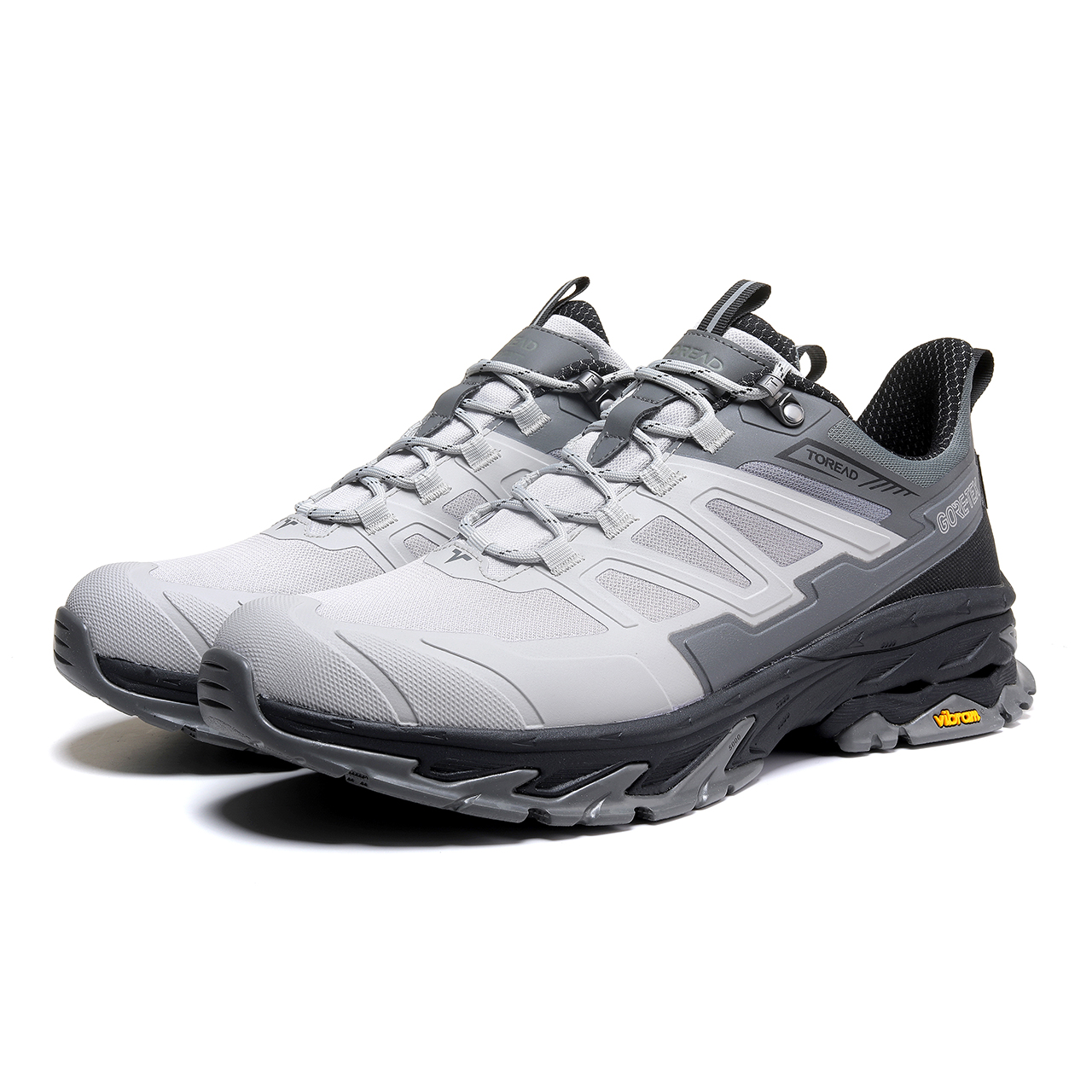 TOREAD Cushioning Slip Resistant Abrasion Resistant Low top Hiking Shoes Men’s