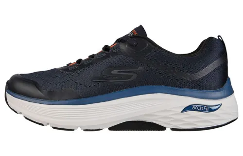 Skechers Max Cushioning Training Shoes Men's Low Top Blue