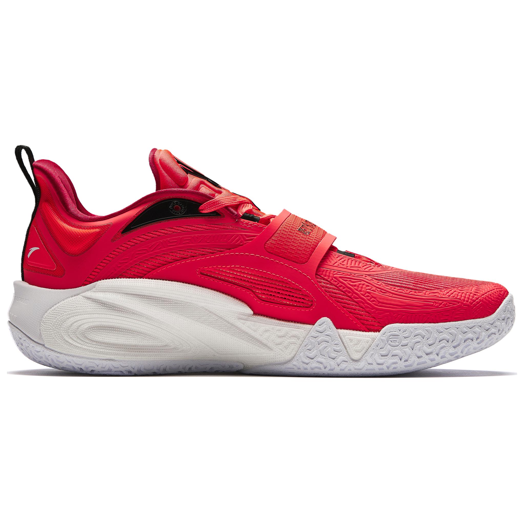 Anta KAI 1 Low top Basketball Shoes Unisex White Black Red