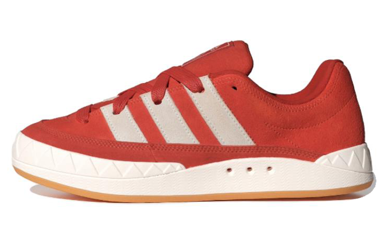 Кеды adidas originals Adimatic (красно-белые)