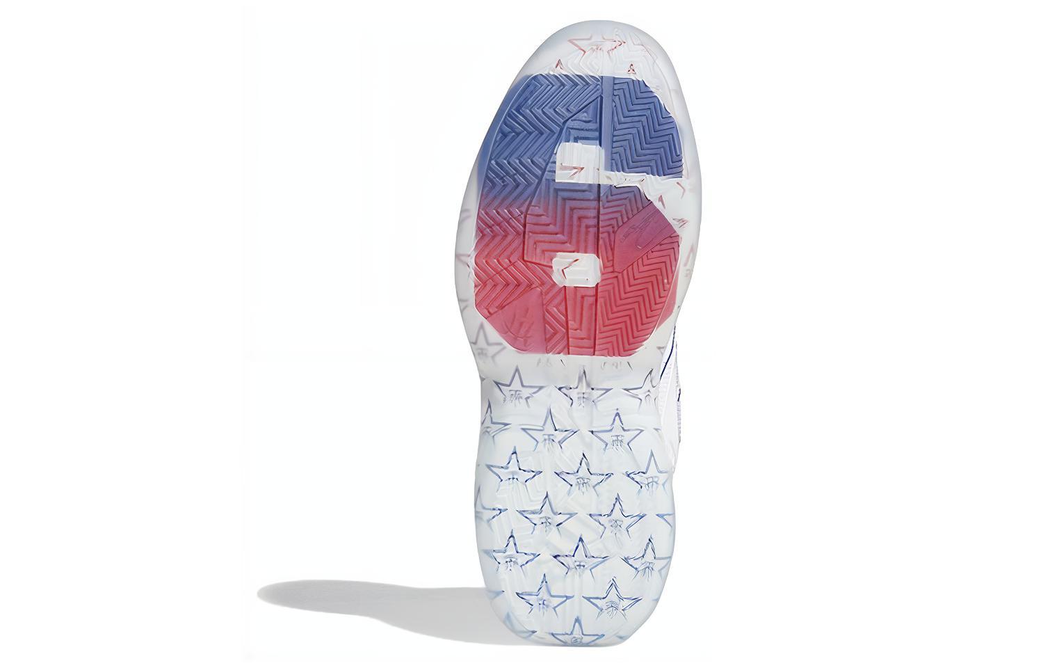 Мужские кроссовки adidas T mac Millennium 2 (бело-синий) — фото 4