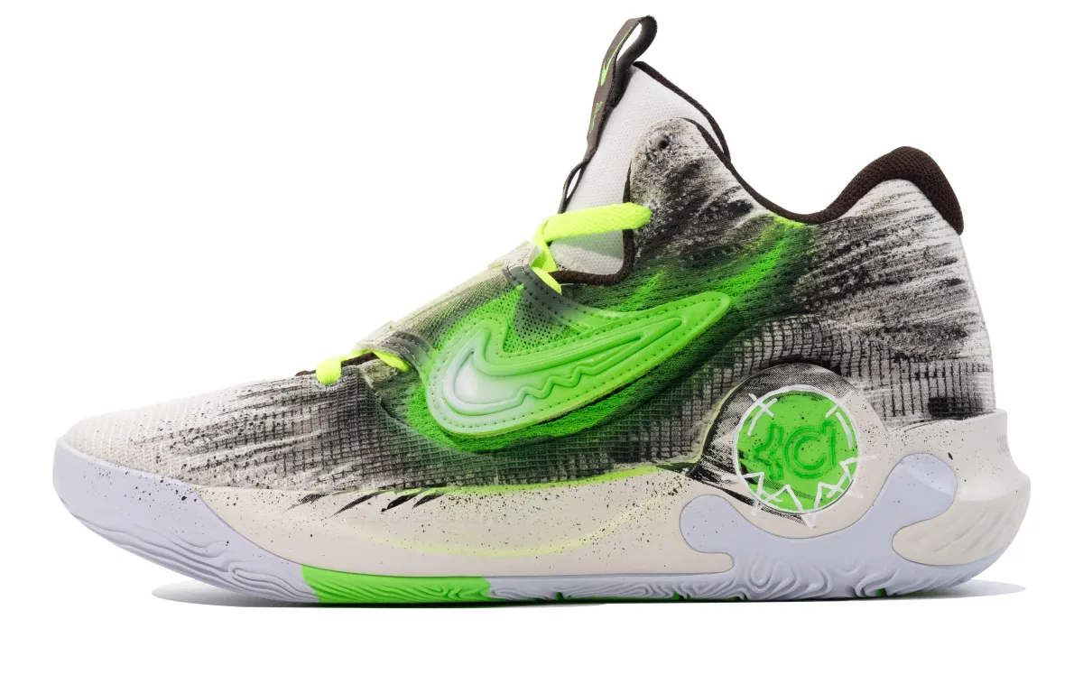 Nike KD Trey 5 X Cushioning Slip Resistant Abrasion Resistant Low top Basketball Shoes Men's White