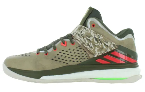 Adidas Energy boost RG3 comfortable, lightweight, wear-resistant, mid-cut basketball shoes, men's gray green
