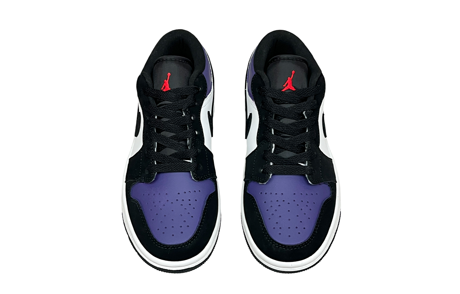 Jordan Air Jordan 1 Reverse Black Purple Slip Resistant Abrasion Resistant Slip Resistant Abrasion Resistant Low top
