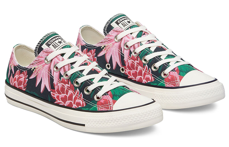 Кеды Converse Chuck Taylor All Star Low (черно-красные) — фото 4