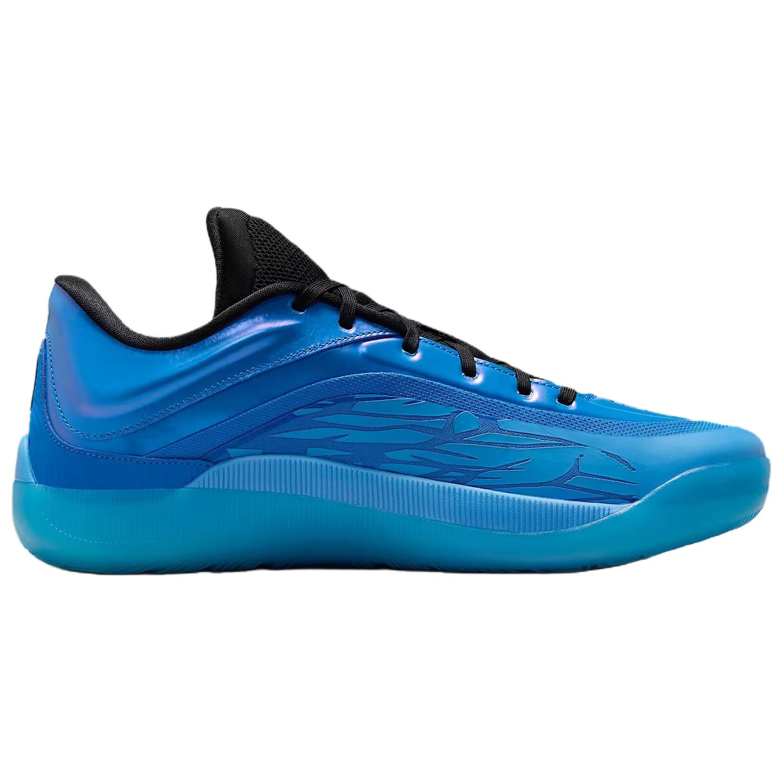 Jordan Zion 4 Abrasion Resistant Low top Basketball Shoes Unisex Blue Black