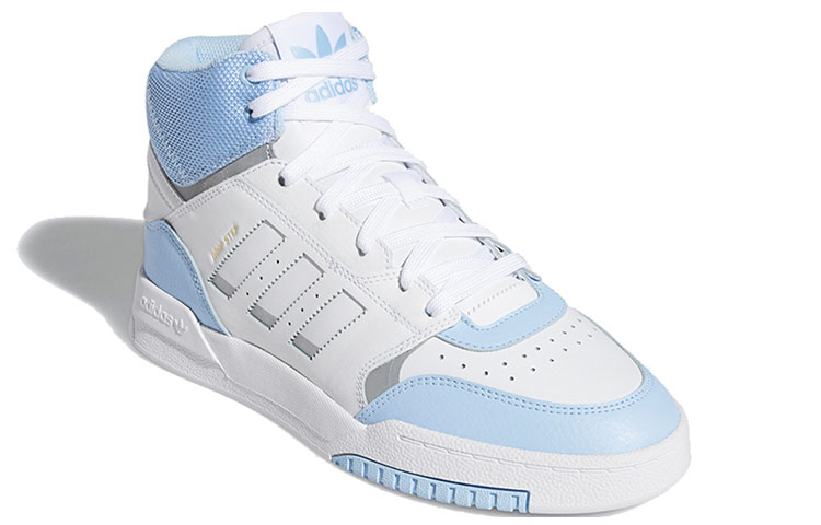 Женские кеды adidas originals (сине-белые) — фото 3