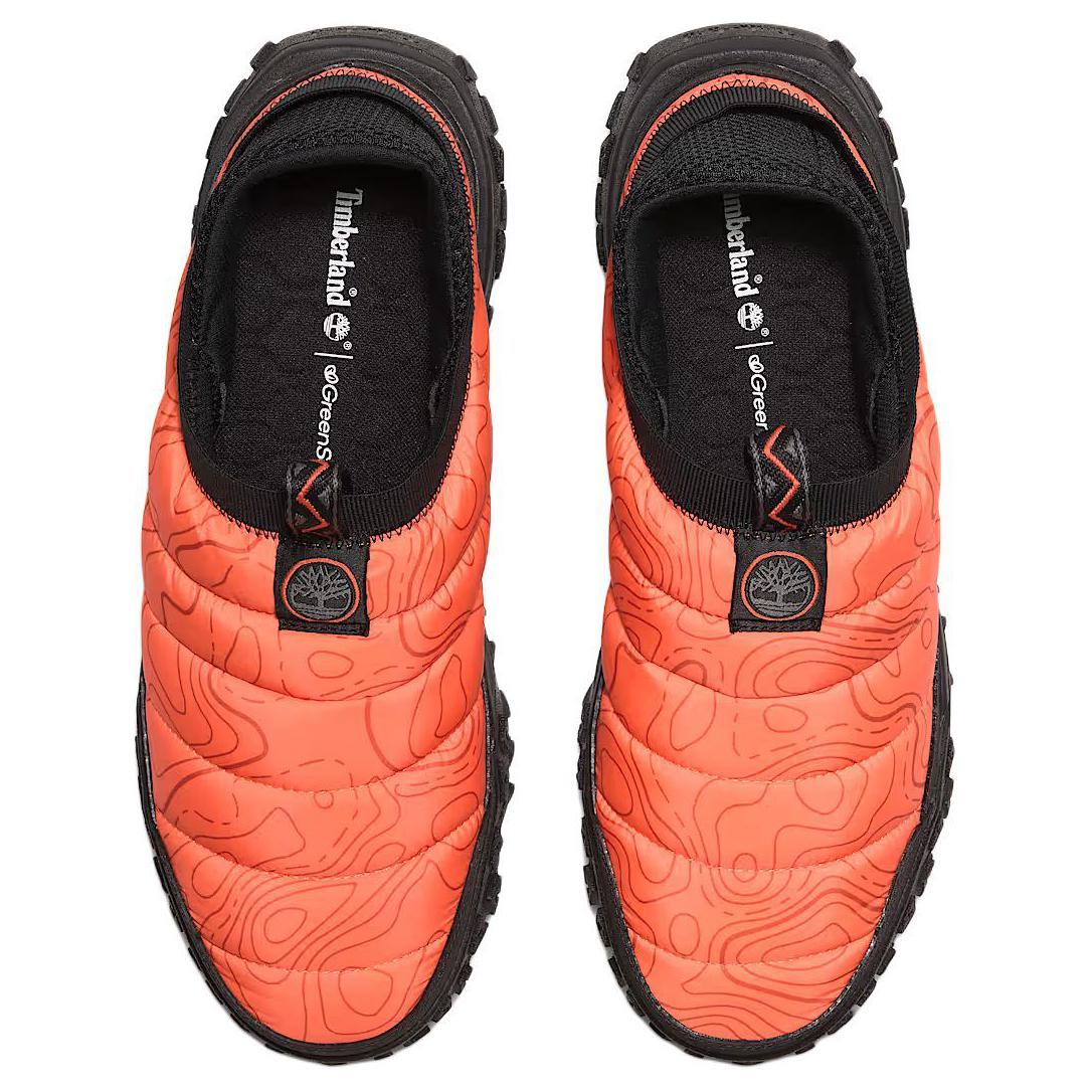 Timberland Slip Resistant Abrasion Resistant Low top Hiking Shoes Men’s Orange Black