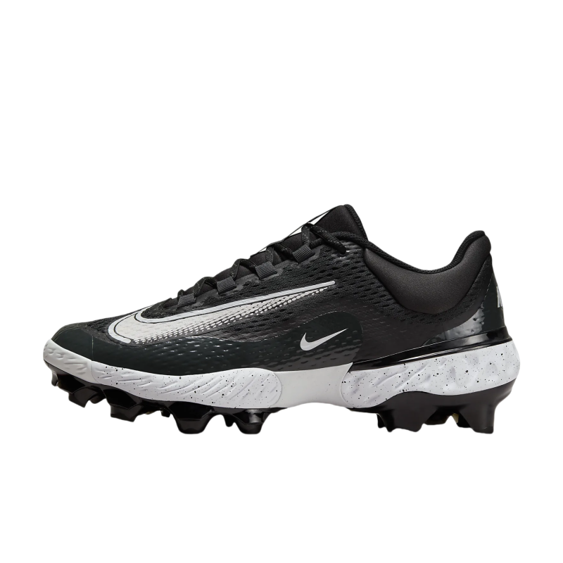 Nike Alpha Huarache Elite 4 Low Mcs Black Dark Smoke Grey White