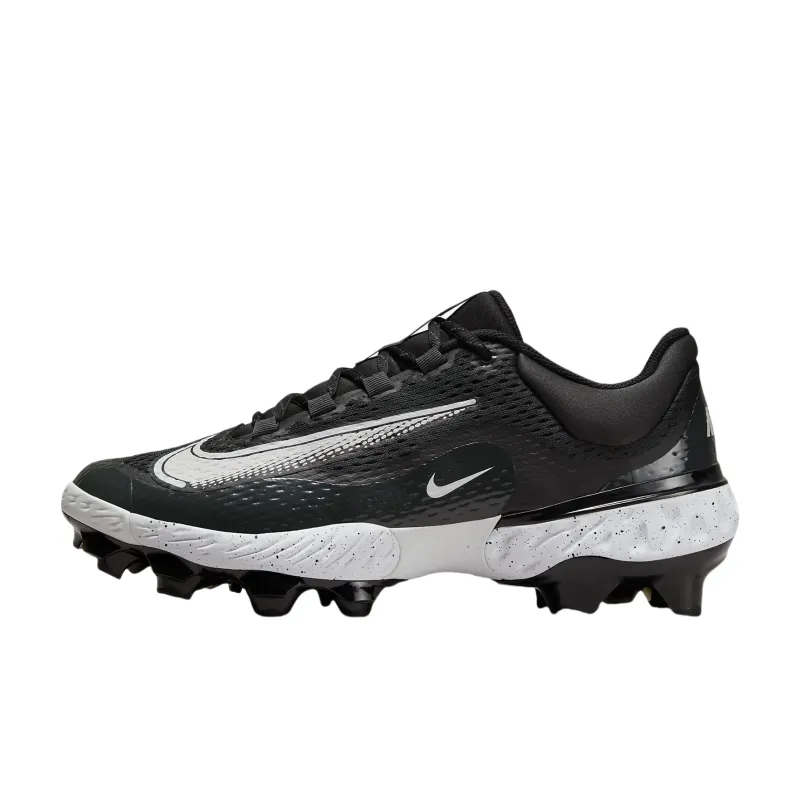Nike Alpha Huarache Elite 4 Low Mcs Black Dark Smoke Grey White