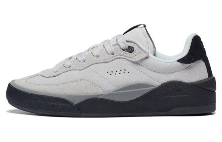 Li Ning Skategeneral Fashion Trend Low top Skateboard Shoes Women's Gray