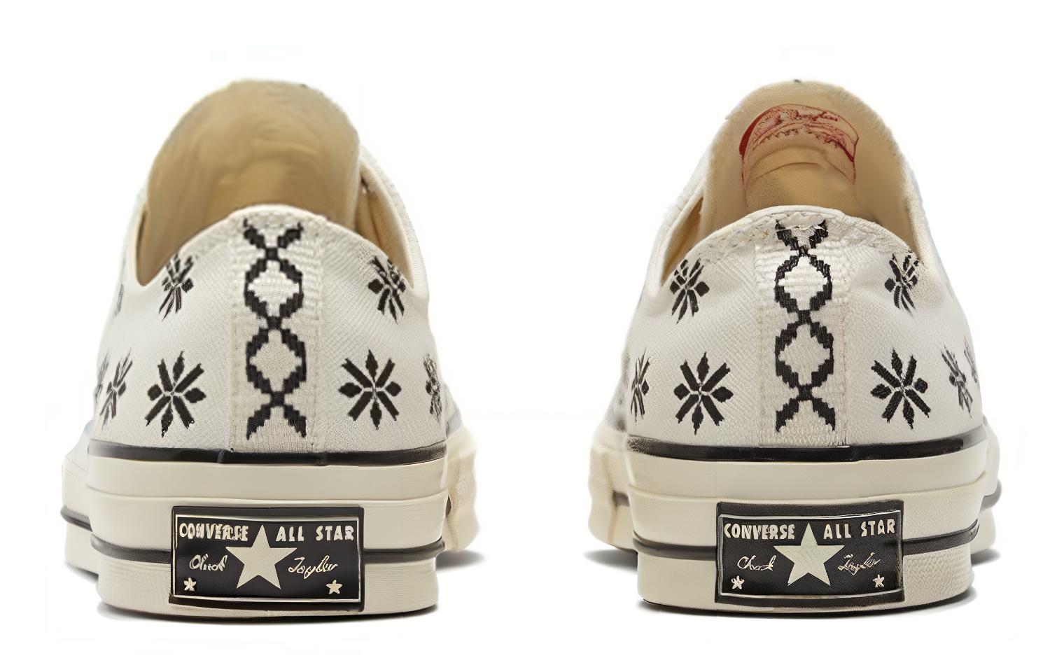 Кеды Converse 1970s Chuck Taylor All Star (бело-черные) — фото 4