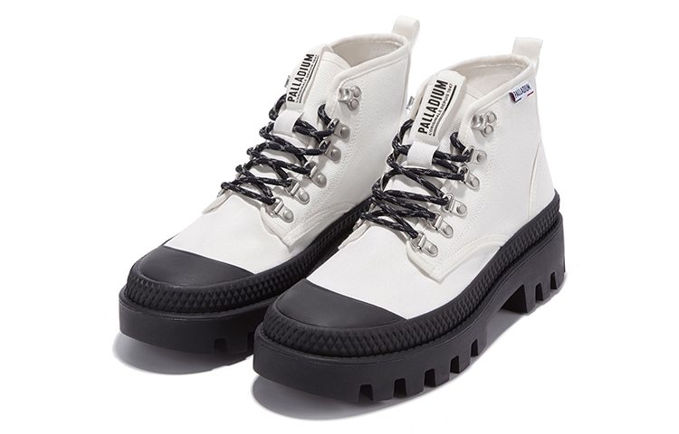 Palladium Pampa Fashion Abrasion Resistant High top Canvas Shoes Unisex