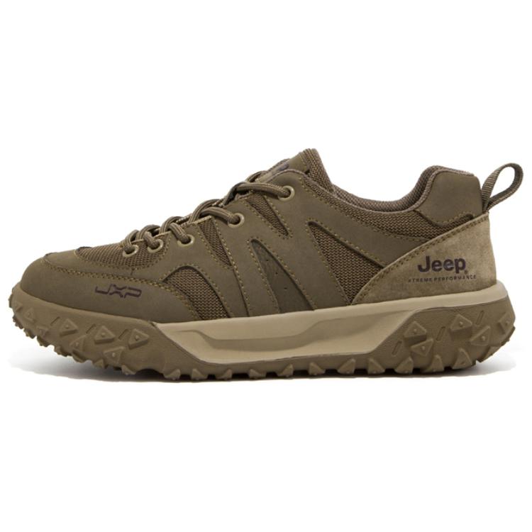 Jeep Moisture wicking Low top Mountaineering Shoes Men’s Khaki