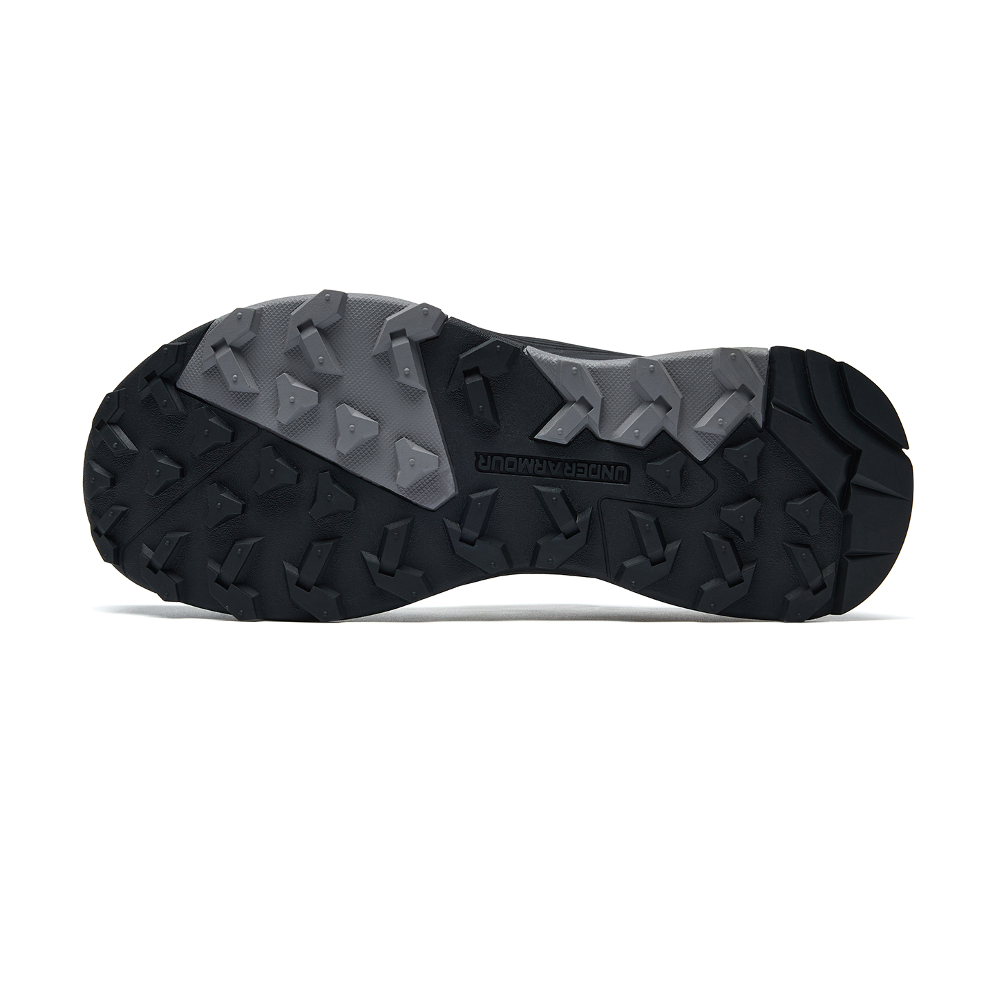 Under Armour Cushioning Slip Resistant Abrasion Resistant Grip Low top Hiking Shoes Unisex Black